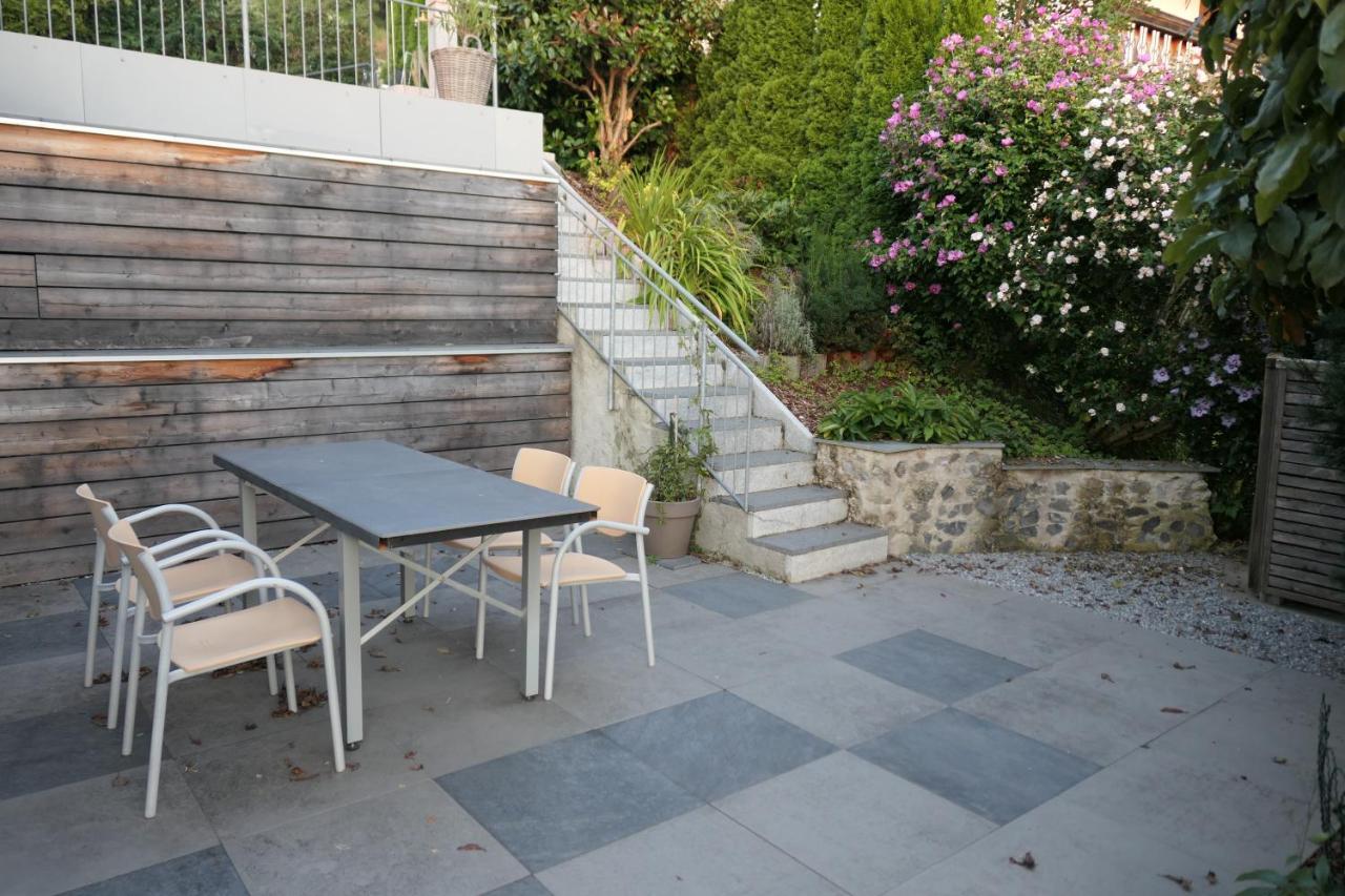 Ferienwohnung Casa Rosa Bildstein Exterior foto